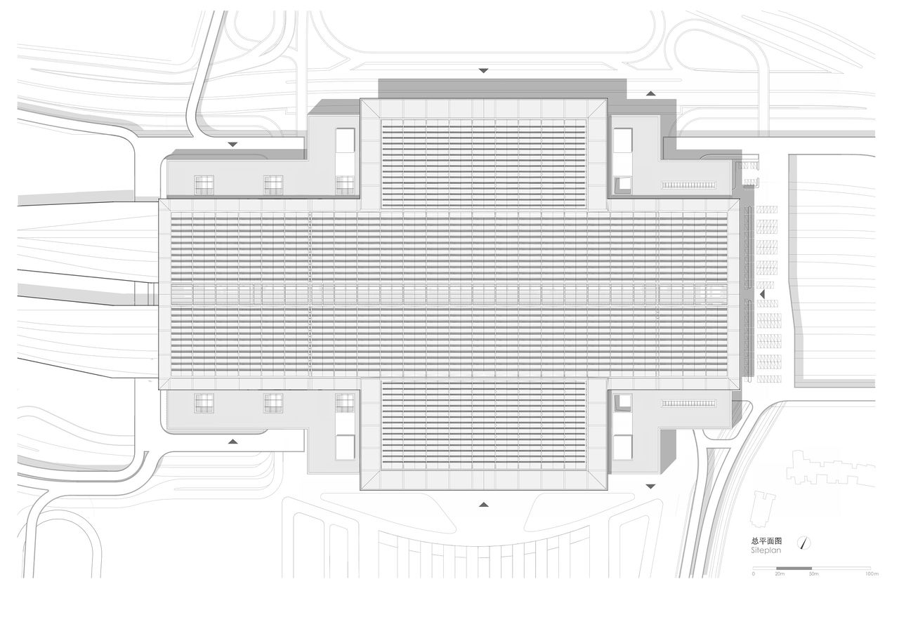 Peking 北京 – Bahnhof Fengtai – gmp – Gerkan, Marg und Partner