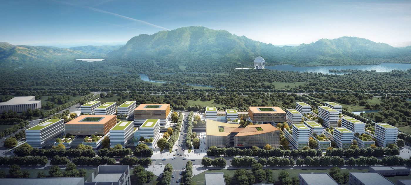 Peking 北京 – Urban Living Room Project in Huairou Science City – gmp – Gerkan, Marg und Partner