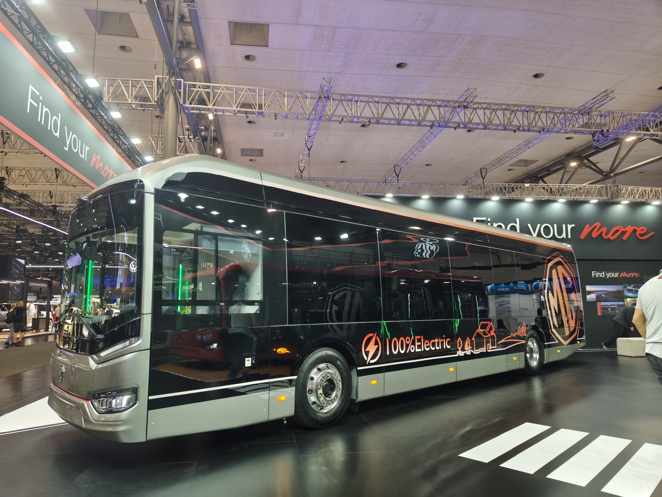 MG Commercial feiert auf der IAA Transportation 2026 sein Debüt mit zwei vollelektrischen Bussen